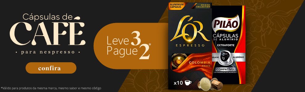 72h de Oferta Exclusiva: Leve 3, Pague 2 - Cápsulas para Nespresso