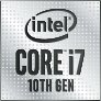icone processador Intel core i7- decima geração