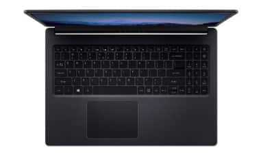 Visão superior Notebook