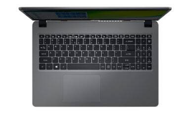 Visão superior Notebook