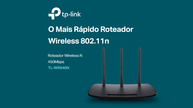 Conheça o novo Roteador Wireless N 450Mbps da TP-Link