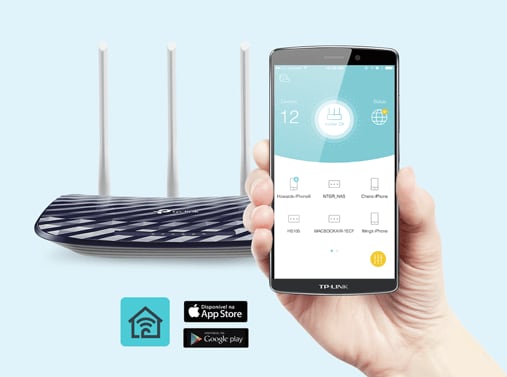 Configure sua rede com seu smartphone com o aplicativo Tether da TP-Link. Clique aqui e saiba mais