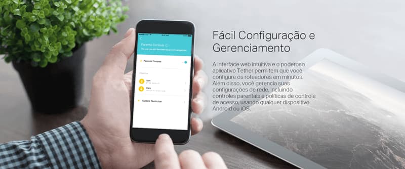 Fácil Configuração e Gerenciamento