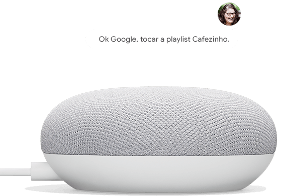 Ok Google, tocas a playlist "cafeziho".