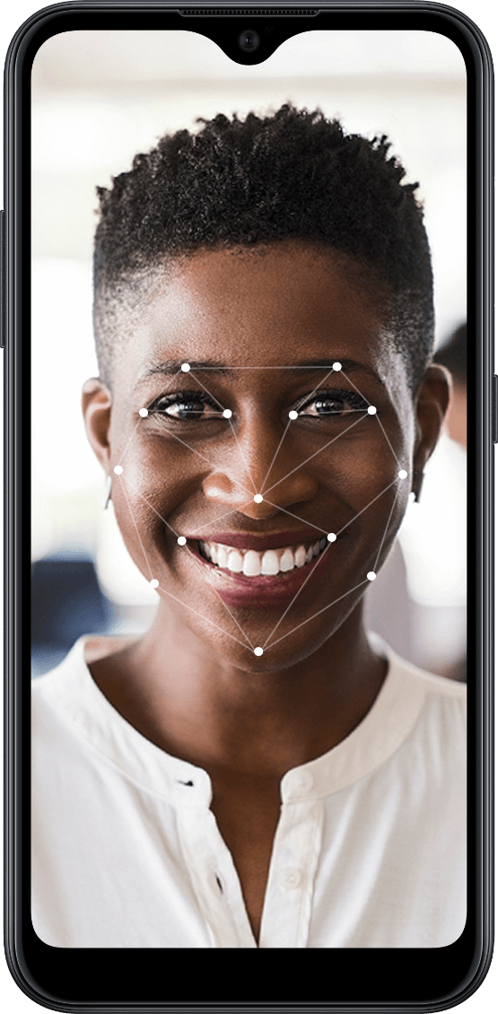 Galaxy A01 - reconhecimento facial.