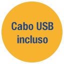 Cabo USB incluso
