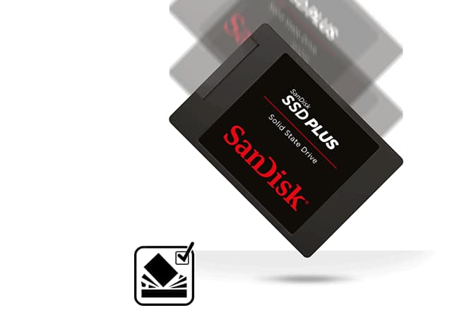 Hd Ssd Sandisk Plus 120gb 530mb/s Sata 3 G27